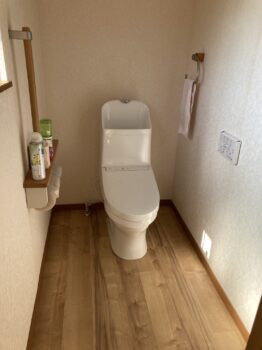 3月7日　蒲生郡　M様邸　トイレリフォーム