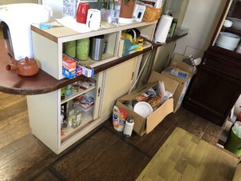 8/27　長浜市でキッチン改修工事が完成しました。