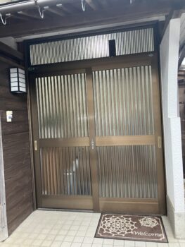 12/27　長浜市玄関改修