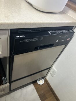 1/16　米原市　食洗機交換工事