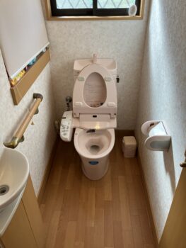 2/22　東近江市　Ｙ様邸　トイレ改修リフォーム！！