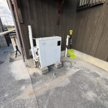 3/30　東近江市　石油給湯器交換工事
